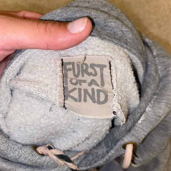 FURST OF A KIND (LF) vintage distressed hoodie - Picture 3 of 3